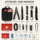 Emergency Survival Kit for Outdoor Gear and First Aid by LJGDeals