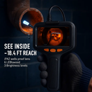 Articulating Borescope Inspection Camera with Light by LJGDeals