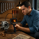 Articulating Borescope Inspection Camera with Light by LJGDeals