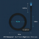 Endoscope Camera with Dual Lenses for Tight Space Inspection by LJGDeals