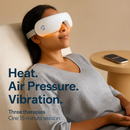 Eye Massager With Heat, Music, Wireless Mask for Migraines by LJGDeals