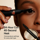 2 in 1 Clip Comb Heated Eyelash Curler for Home Use by LJGDeals