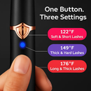 2 in 1 Clip Comb Heated Eyelash Curler for Home Use by LJGDeals