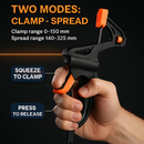 F Clamp Grip Set for Woodworking - Quick Release Clamps by LJGDeals
