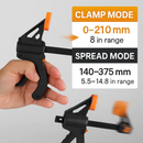 F Clamp Grip Set for Woodworking - Quick Release Clamps by LJGDeals