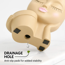 Girl Face Planter Pot with Dual Openings for Succulents by LJGDeals