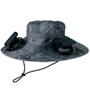 Wide Brim Sun Hat with 2 Solar-Powered Fans by LJGDeals