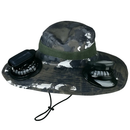 Wide Brim Sun Hat with 2 Solar-Powered Fans by LJGDeals