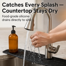 Silicone Faucet Mat for Kitchen Sink Splash Guard by LJGDeals