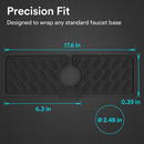 Silicone Faucet Mat for Kitchen Sink Splash Guard by LJGDeals