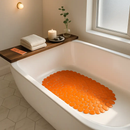 Non-Slip Bath Mat with Pebble Massage for Shower by LJGDeals