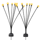 Solar Firefly Lights Swaying Pathway Lamps for Garden by LJGDeals