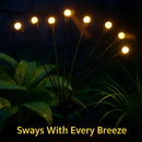 Solar Firefly Lights Swaying Pathway Lamps for Garden by LJGDeals