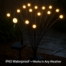 Solar Firefly Lights Swaying Pathway Lamps for Garden by LJGDeals