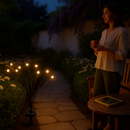 Solar Firefly Lights Swaying Pathway Lamps for Garden by LJGDeals