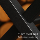 Firewood Log Rack - Steel X-Frame Storage Holder by LJGDeals