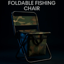 Foldable Fishing Chair with Backrest and Cooler Bag by LJGDeals