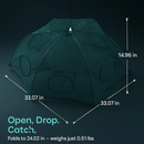 Fishing Trap Net Foldable Bait Trap for Shrimp & Crabs by LJGDeals