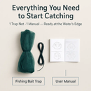 Fishing Trap Net Foldable Bait Trap for Shrimp & Crabs by LJGDeals