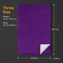 Fleece Throw Blanket - Cozy Double-Sided Microfiber Comfort by LJGDeals