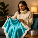 Fleece Throw Blanket - Cozy Double-Sided Microfiber Comfort by LJGDeals