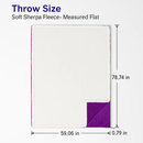 Fleece Throw Blanket - Cozy Double-Sided Microfiber Comfort by LJGDeals