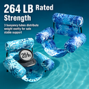 2 Pack Inflatable Pool Floats for Adult Inflatable Hammocks Floating Lounge Chairs for Party Summer Water Beach Lake Fun by LJGDeals