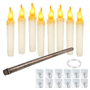 Flameless Floating LED Candles with Remote Wand by LJGDeals