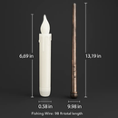 Flameless Floating LED Candles with Remote Wand by LJGDeals