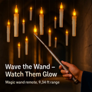 Flameless Floating LED Candles with Remote Wand by LJGDeals