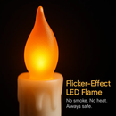 Flameless Floating LED Candles with Remote Wand by LJGDeals