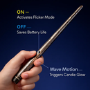 Flameless Floating LED Candles with Remote Wand by LJGDeals