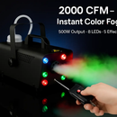Fog Machine with Multi-Color Lighting for Parties by LJGDeals