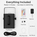 Fog Machine with Multi-Color Lighting for Parties by LJGDeals