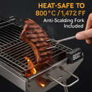 Foldable Charcoal BBQ Grill for Picnic and Camping by LJGDeals