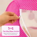 Foldable Baby Travel Bed with Mosquito Net by LJGDeals
