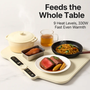 Silicone Food Warming Mat with 9 Temperature Levels by LJGDeals