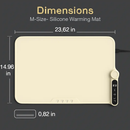 Silicone Food Warming Mat with 9 Temperature Levels by LJGDeals