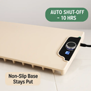 Food Warming Mat 23.6X15.8In 300W Fast Heating Electric Silicone Food Warmer With 14 Temp Levels 10Hrs Timer Settings Roll-Up Portable Hot Plates Heat by LJGDeals