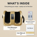 Shiatsu Foot Massager with Auto/Manual Modes by LJGDeals