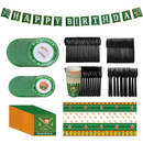 Baseball Party Dinnerware Set for 24 Guests by LJGDeals