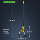 Adjustable Garden Hoe - Handheld Stirrup Weeder for Weeding by LJGDeals