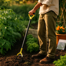 Adjustable Garden Hoe - Handheld Stirrup Weeder for Weeding by LJGDeals