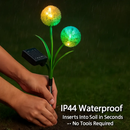 Dandelion Solar Garden Light with Colorful LEDs by LJGDeals