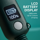 Garden Sprayer Battery Powered with Telescopic Wand by LJGDeals