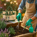 Garden Tool Set - 13Pcs Hand Tools Kit Essentials by LJGDeals
