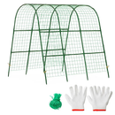 U-Shaped Garden Arch Trellis for Climbing Plants by LJGDeals