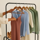 Freestanding Garment Rack for Home and Dormitory Storage by LJGDeals