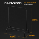 Freestanding Garment Rack for Home and Dormitory Storage by LJGDeals