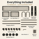 4-Tier Garment Rack with Wheels for Home Use by LJGDeals